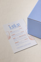 TANTAN Gift Box menù cartolina inclusa