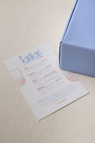 Dettaglio TANTAN Kit Degustazione con menu servings